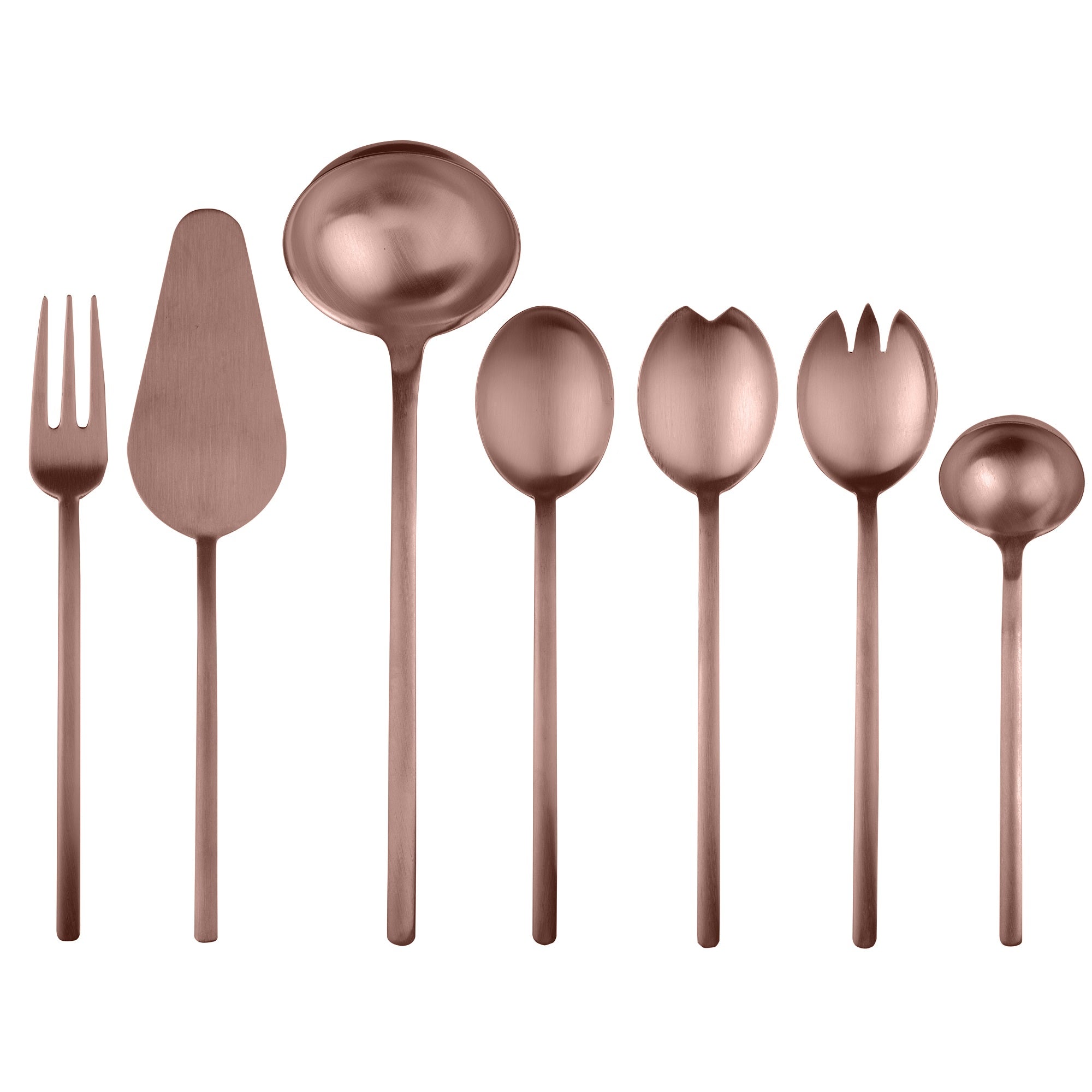  Mepra Due Ice Bronze 7 Piece Serve Set - Default Title - Bonton