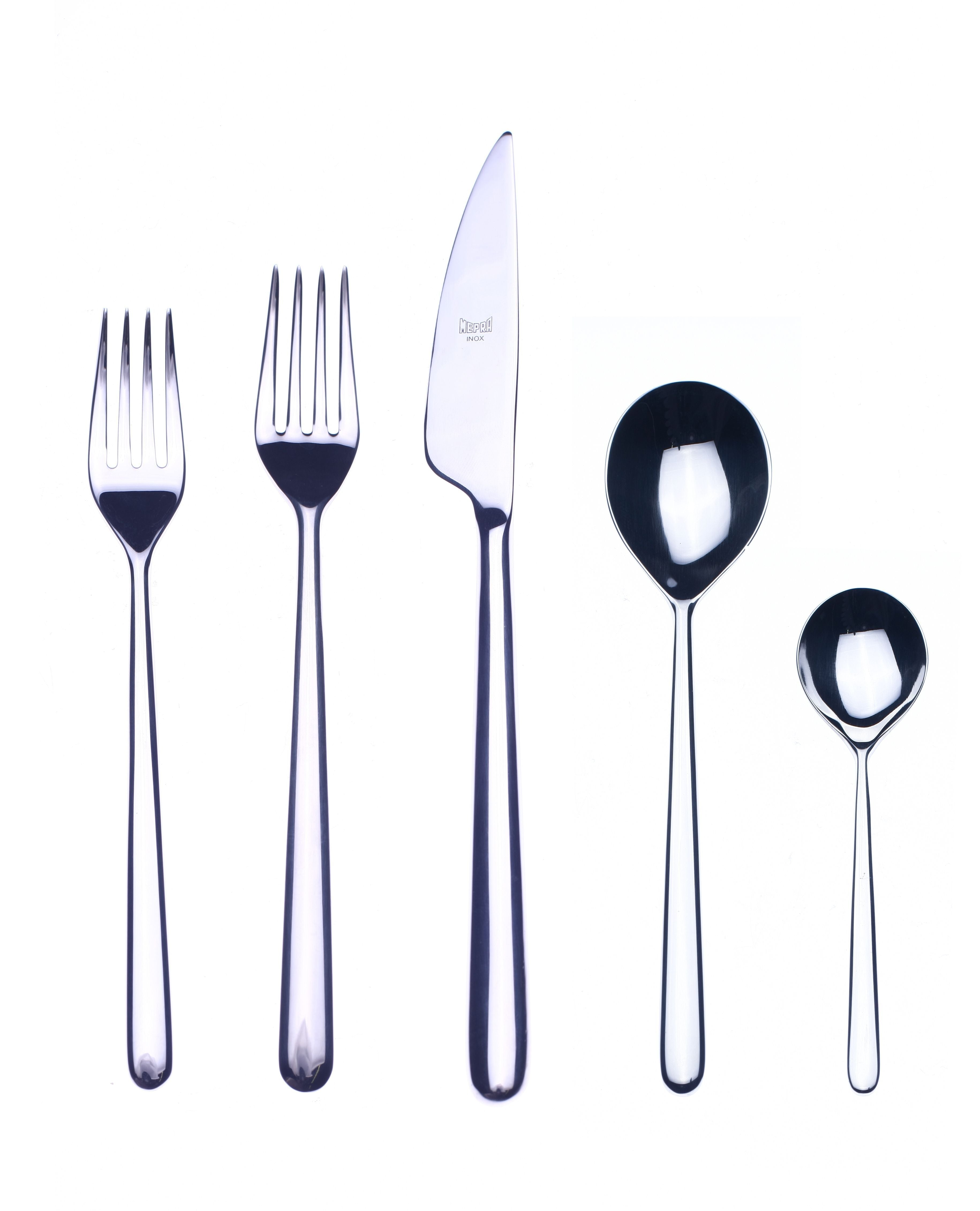  Mepra Linea Ice 20 Piece Flatware Set - Default Title - Bonton