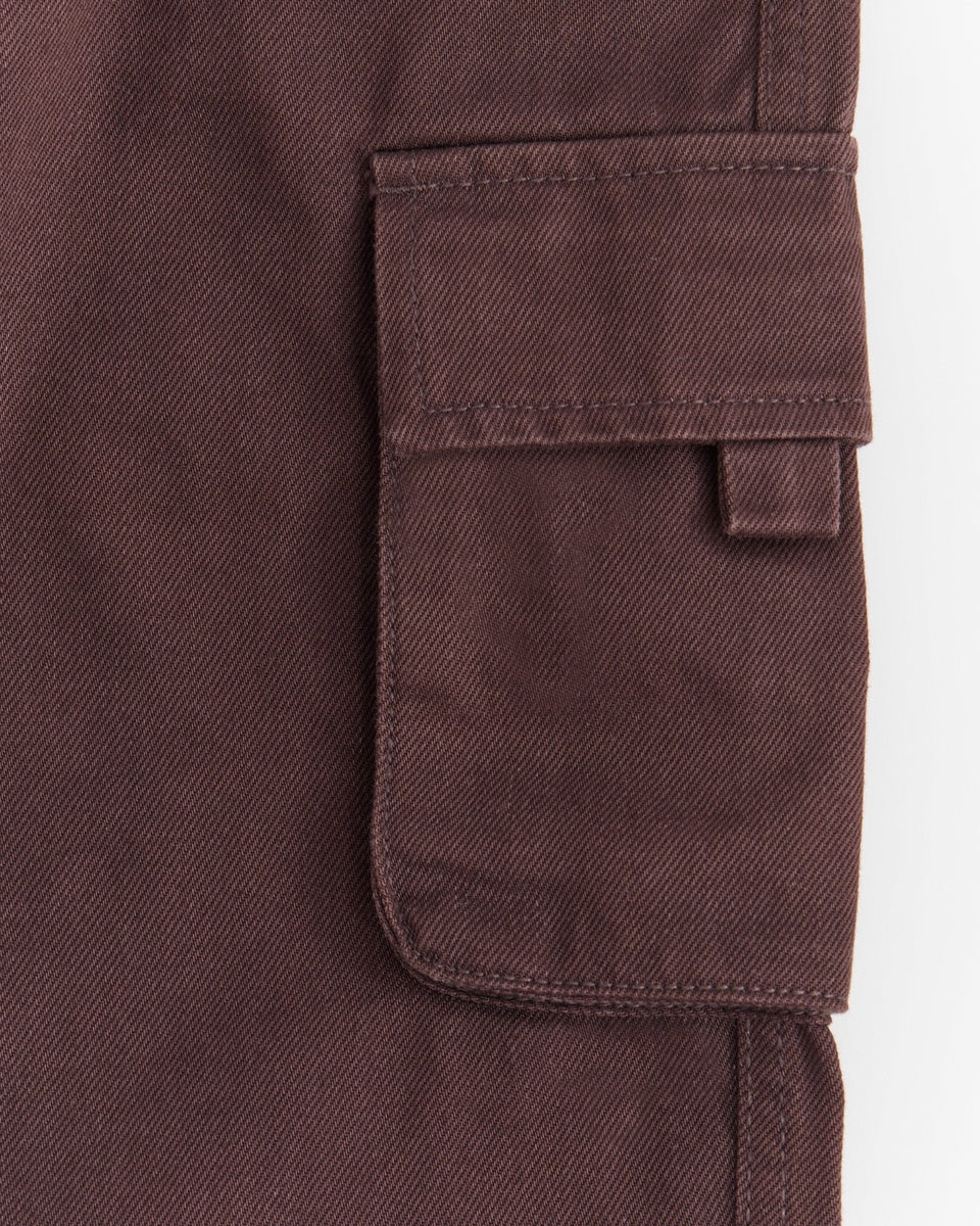  Reason Clothing Workwear Cargo Pants - Brown - BROWN - Bonton