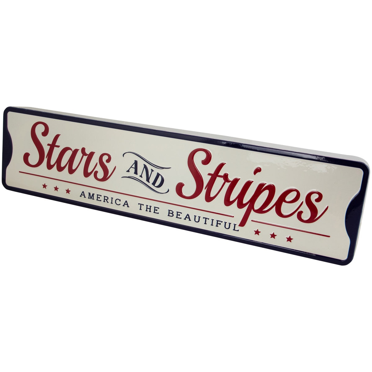  Northlight Stars and Stripes Americana Metal Wall Sign - 23.5