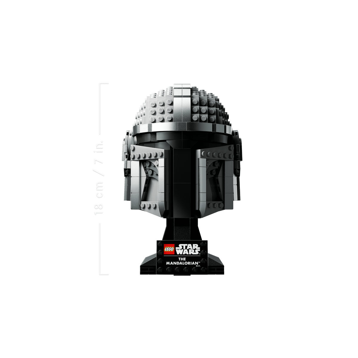  LEGO LEGO® Star Wars™ the Mandalorian™ Helmet 75328 Building Kit 584 Pieces - Star Wars - Bonton