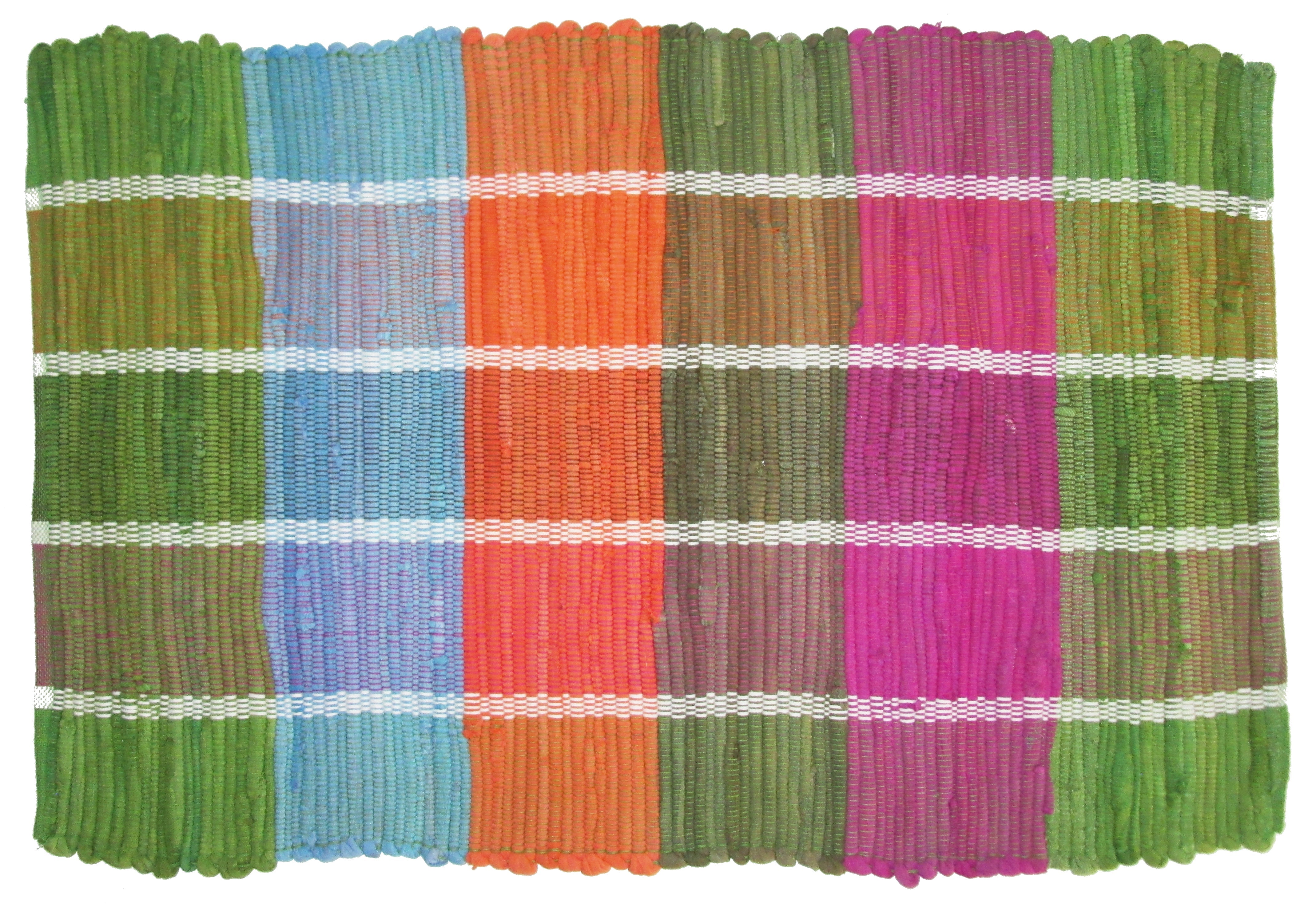  Imports Decor Colored Plaid Doormat - N/A - Bonton