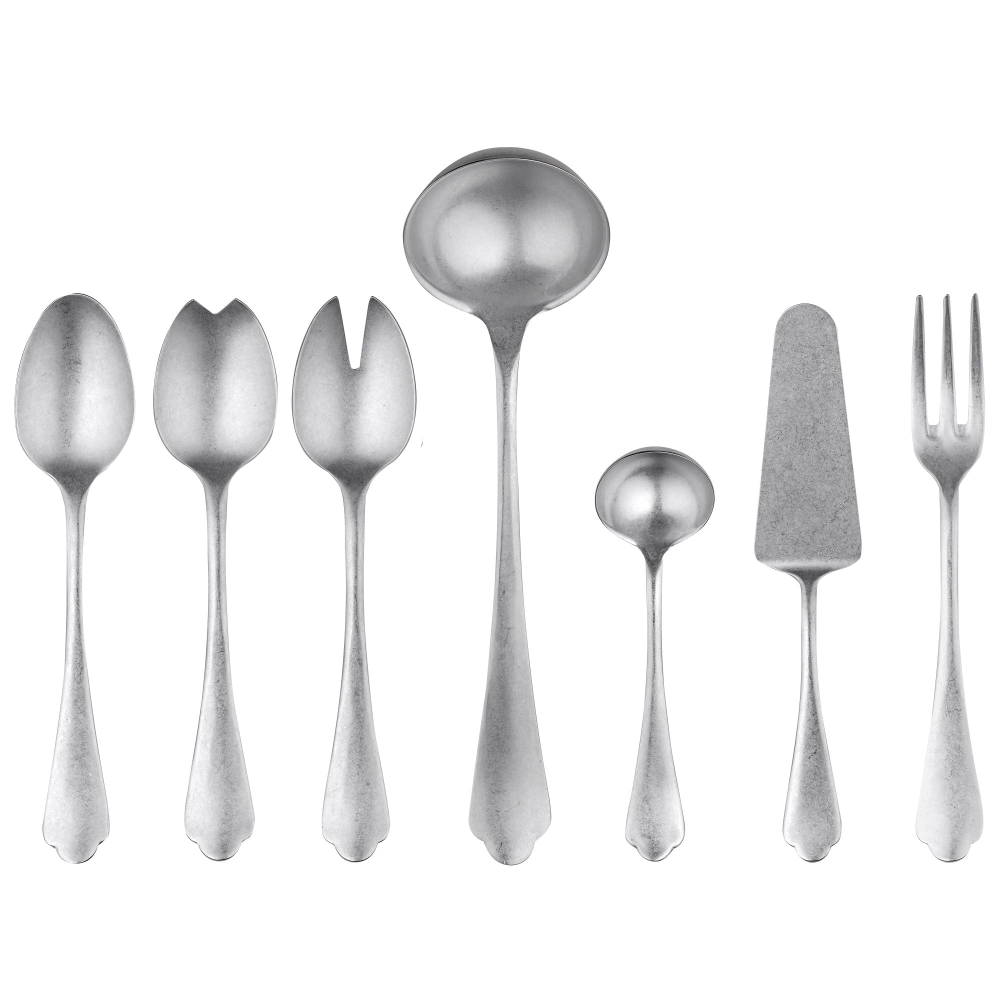  Mepra Dolce Vita Pewter 7 Piece Serve Set - Default Title - Bonton