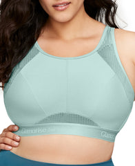 No-Sweat Mesh Sports Bra