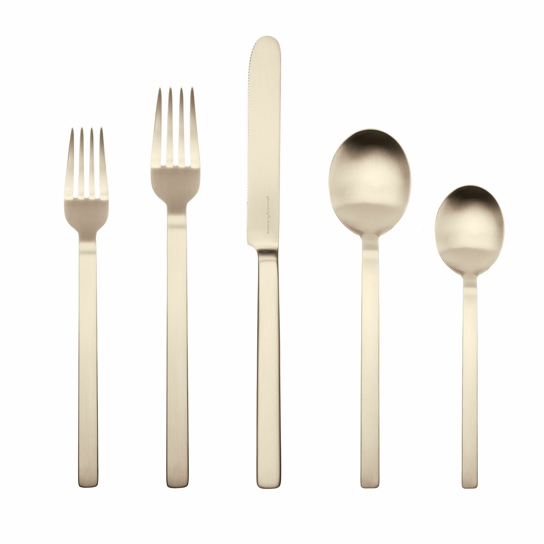  Mepra Stile Champagne 5 Piece Flatware Set - Default Title - Bonton