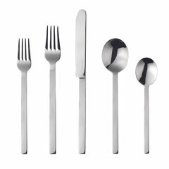 Stile Ice Bronze 5 Piece Flatware Set