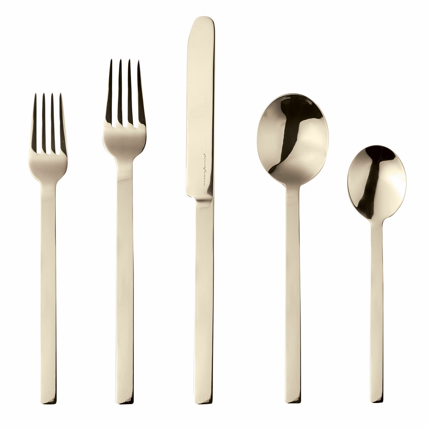  Mepra Stile Ice Champagne 20 Piece Flatware Set - Default Title - Bonton