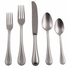 Perla Pewter 20 Piece Flatware Set