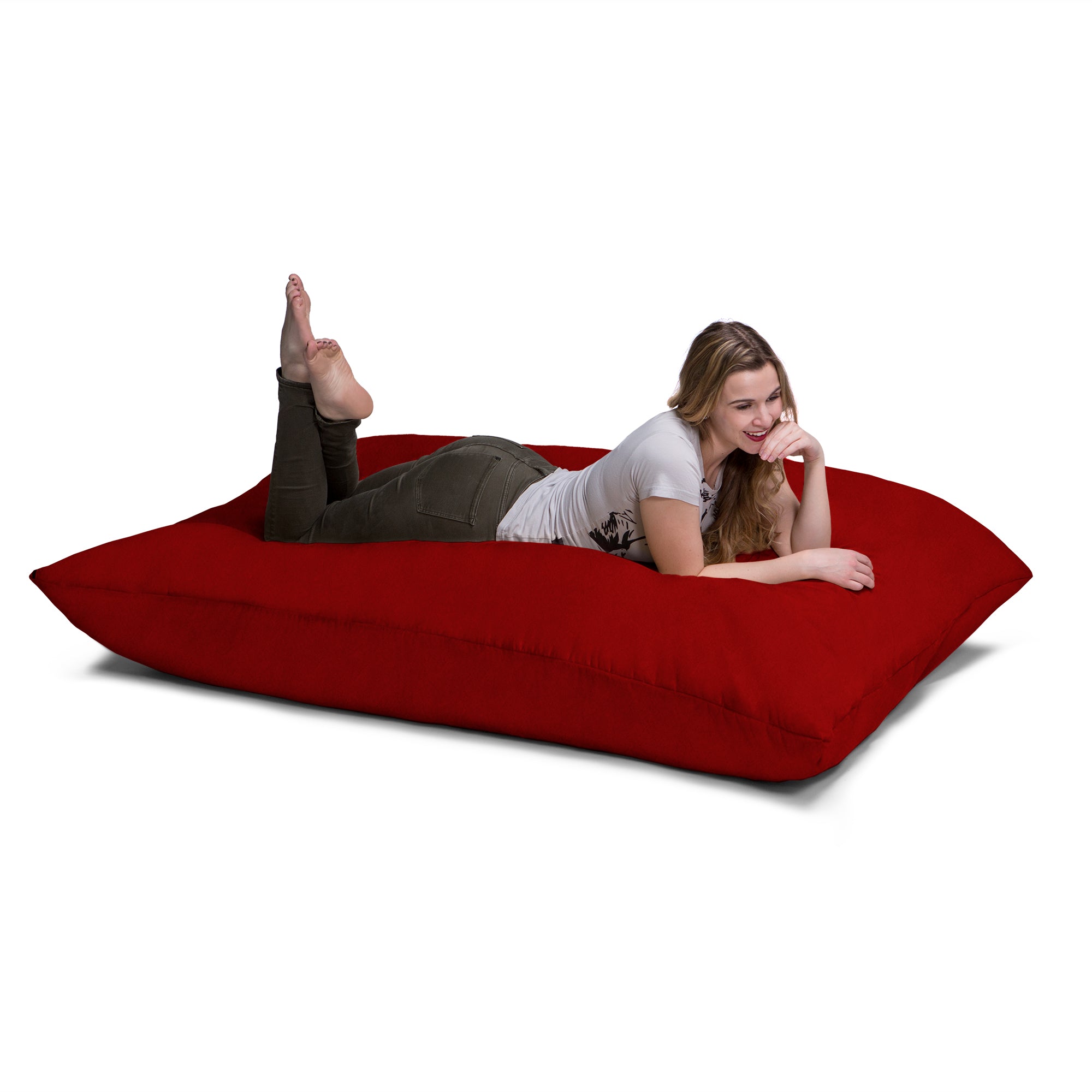  Jaxx Saxx Pillow Bean Bag 5.5' - Cinnabar - Bonton