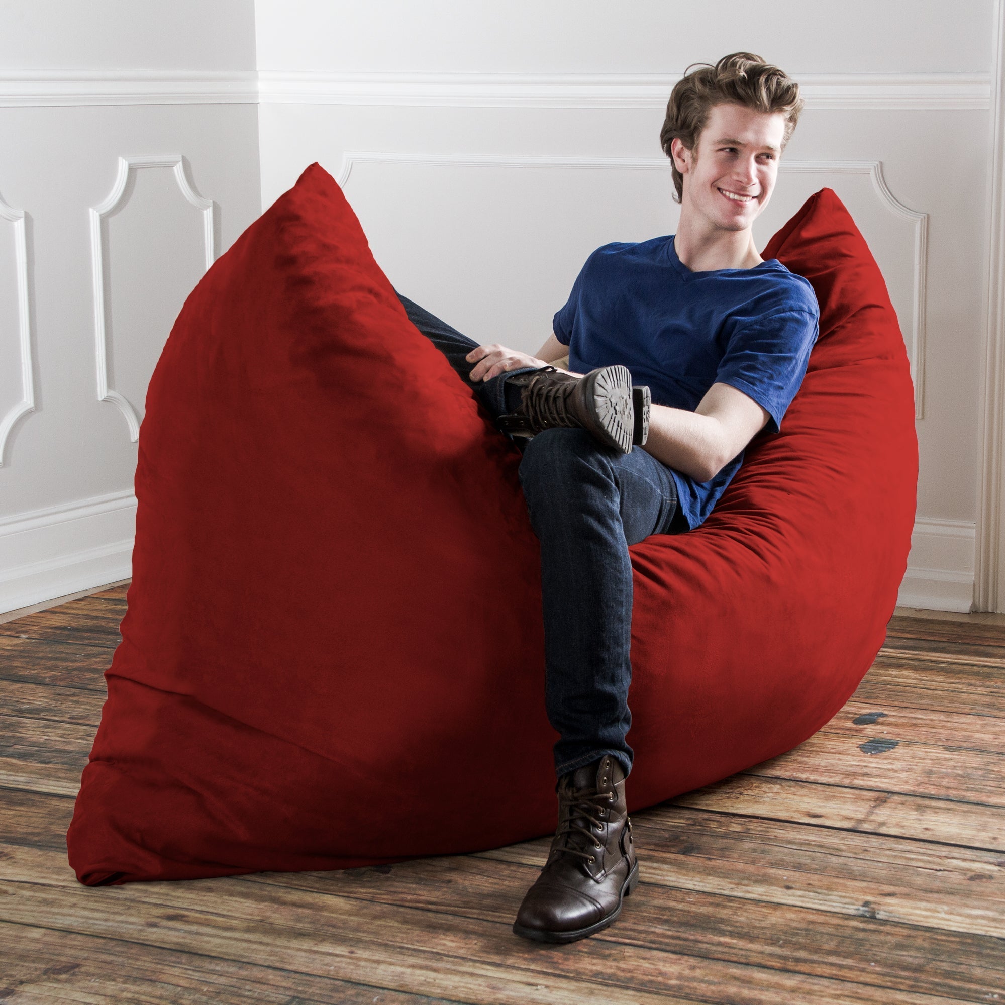  Jaxx Saxx Pillow Bean Bag 5.5' - Cinnabar - Bonton