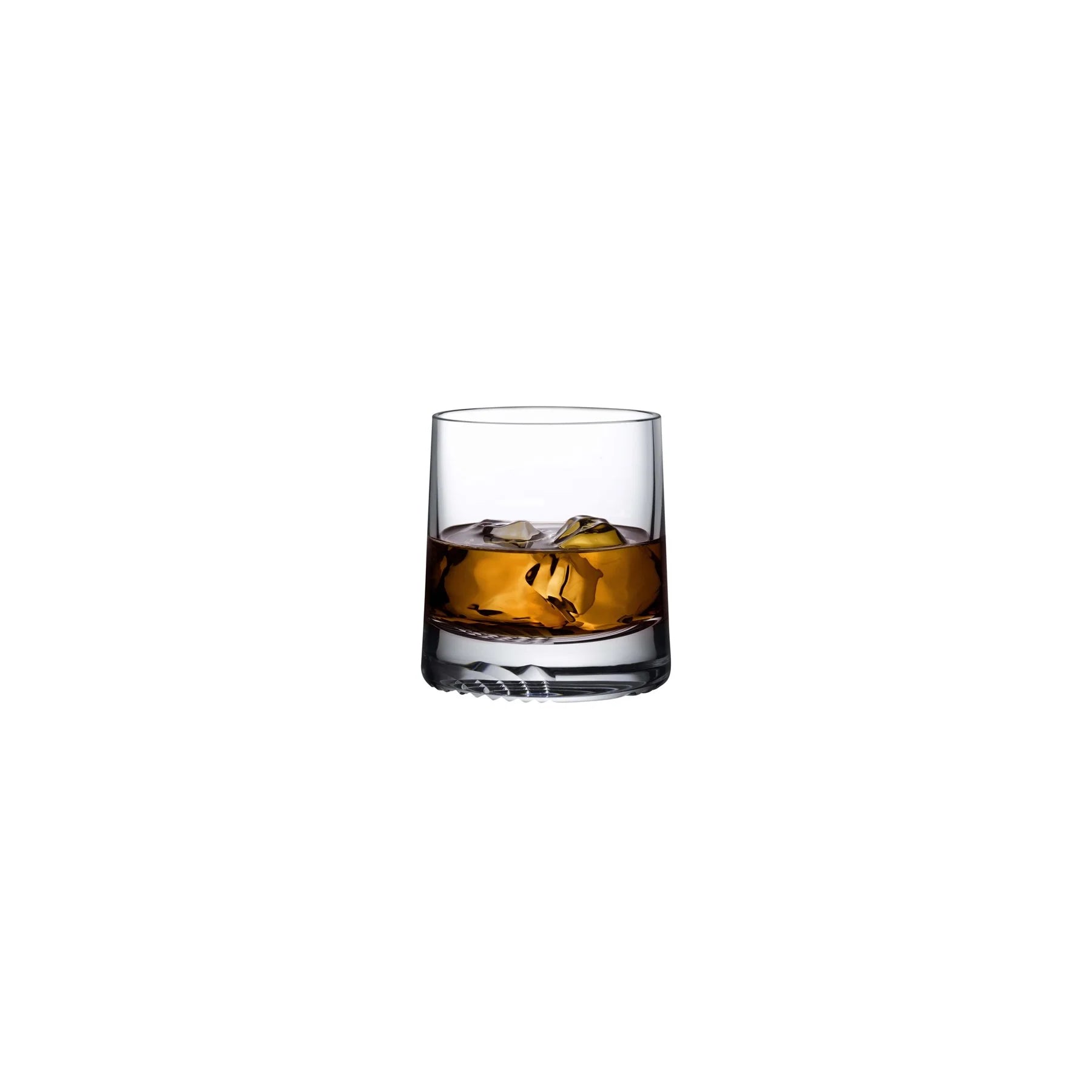  Nude Glass Alba Whisky Set - Clear/White - Bonton