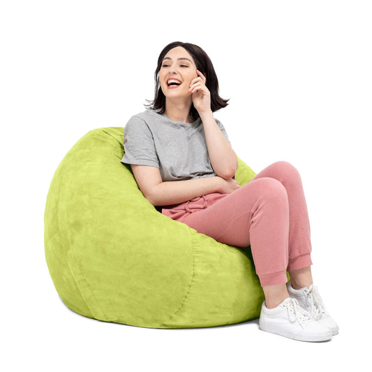 Saxx Round Bean Bag with Removable Cover 3'