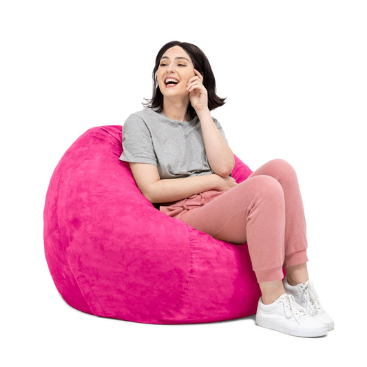 Saxx Round Bean Bag with Removable Cover 3'