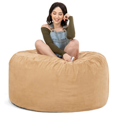 Saxx Round Bean Bag with Removable Cover 4'