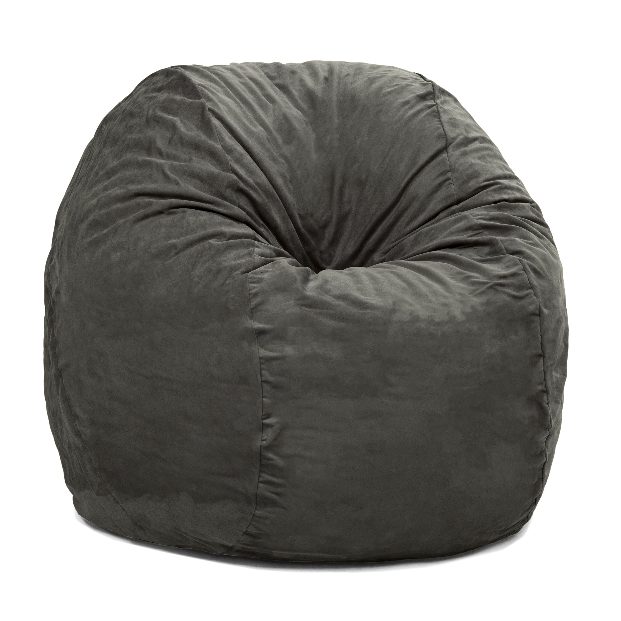  Jaxx Saxx Large Bean Bag with Removable Cover 5' - Charcoal - Bonton