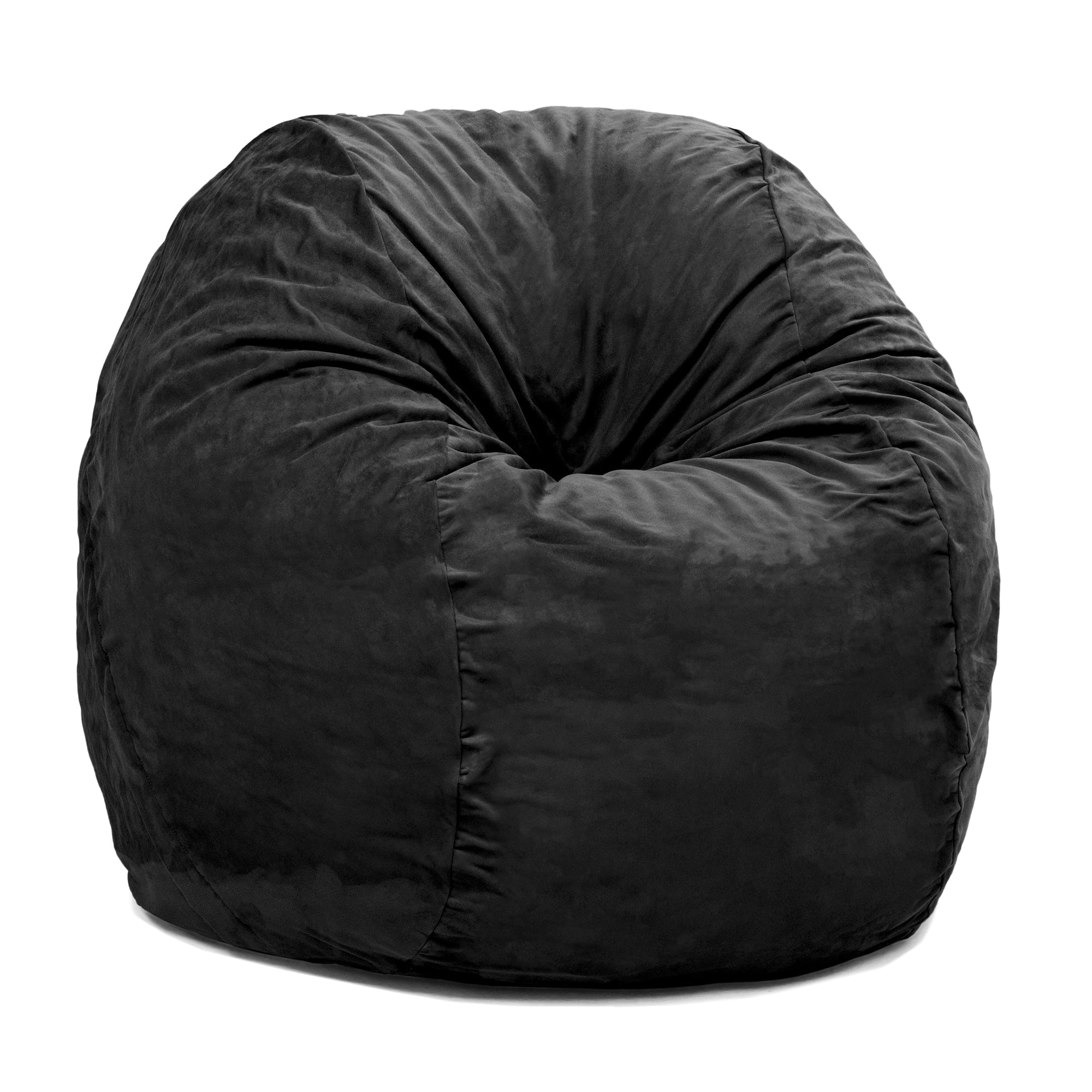  Jaxx Saxx Large Bean Bag with Removable Cover 5' - Black - Bonton