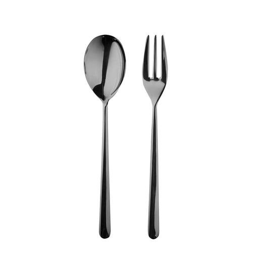 Linea Nero Serving Set