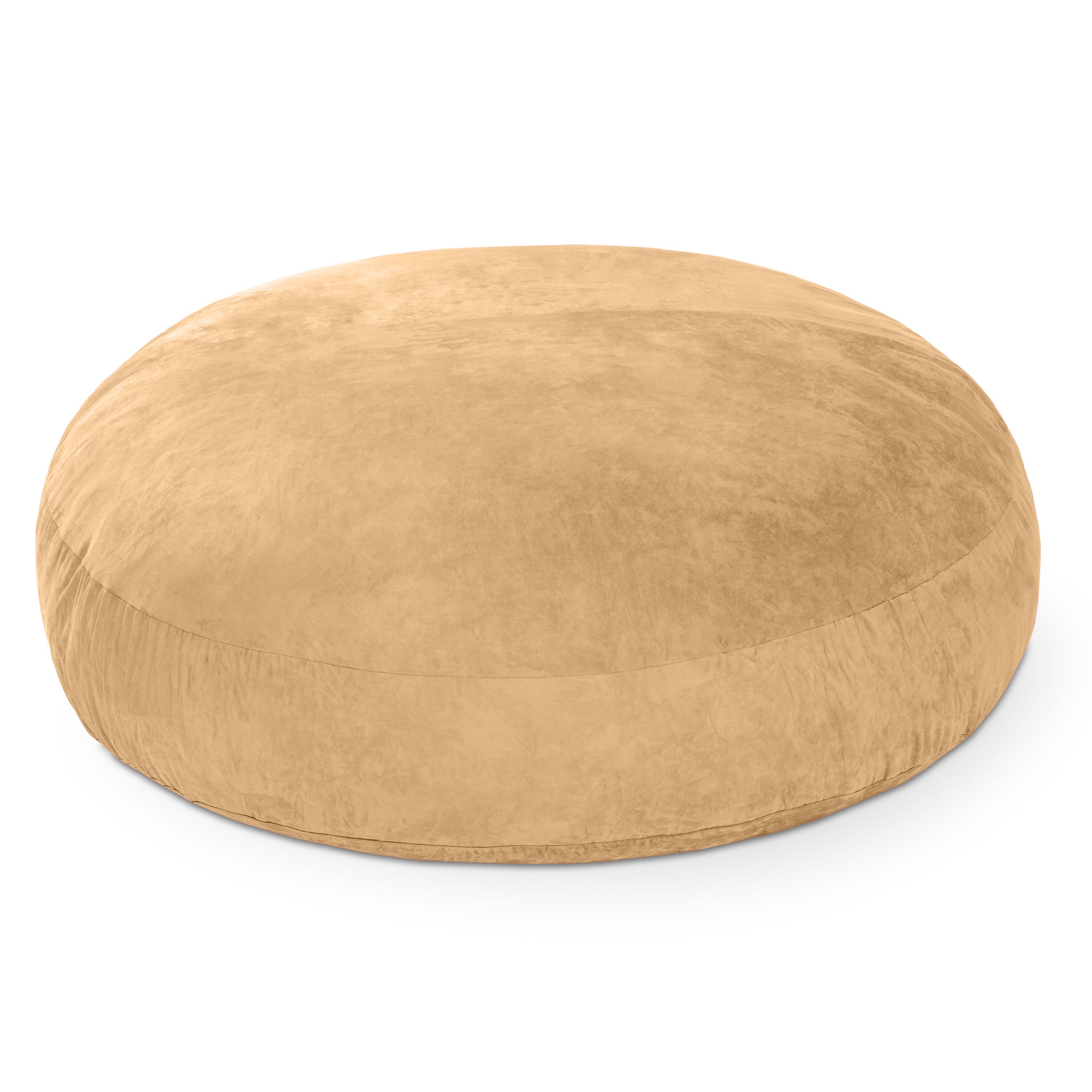  Jaxx Cocoon Large Bean Bag Chair for Adults 6' - Camel - Bonton