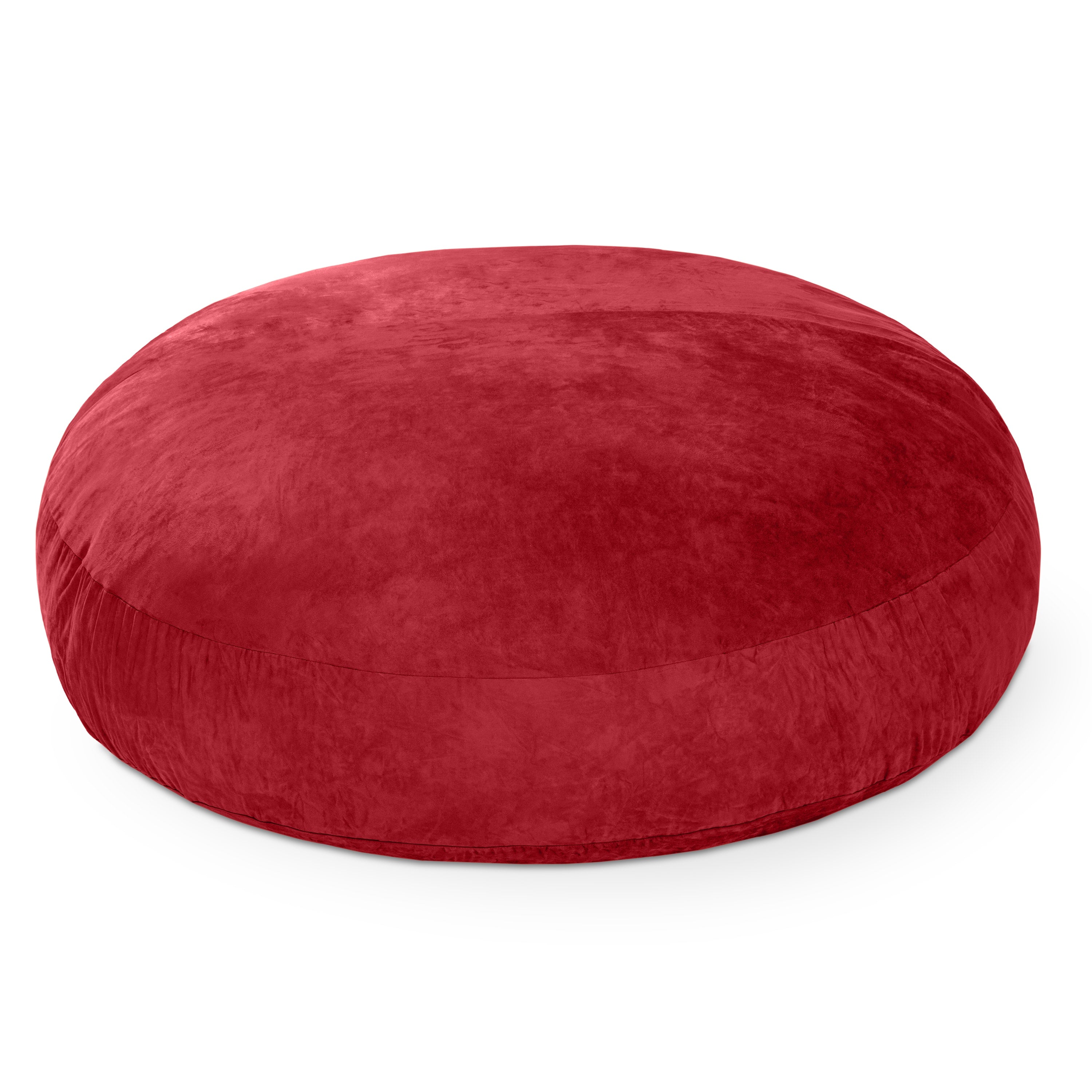  Jaxx Cocoon Large Bean Bag Chair for Adults 6' - Cinnabar - Bonton