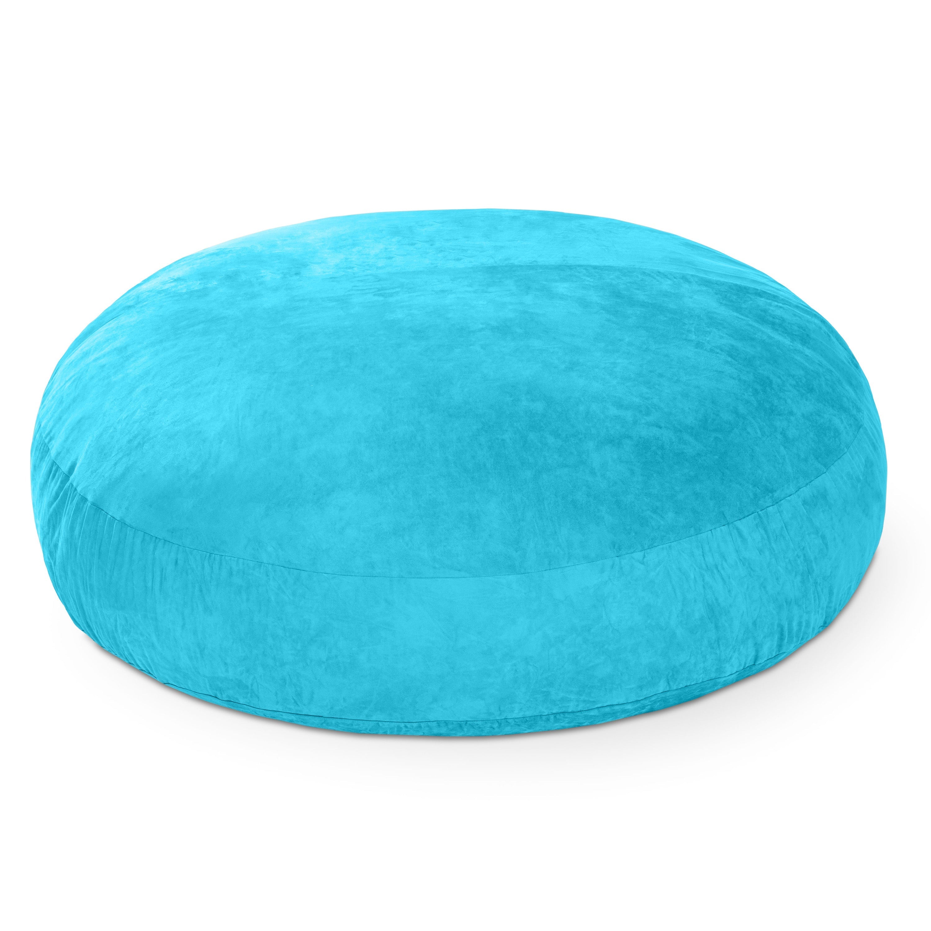  Jaxx Cocoon Large Bean Bag Chair for Adults 6' - Teal - Bonton