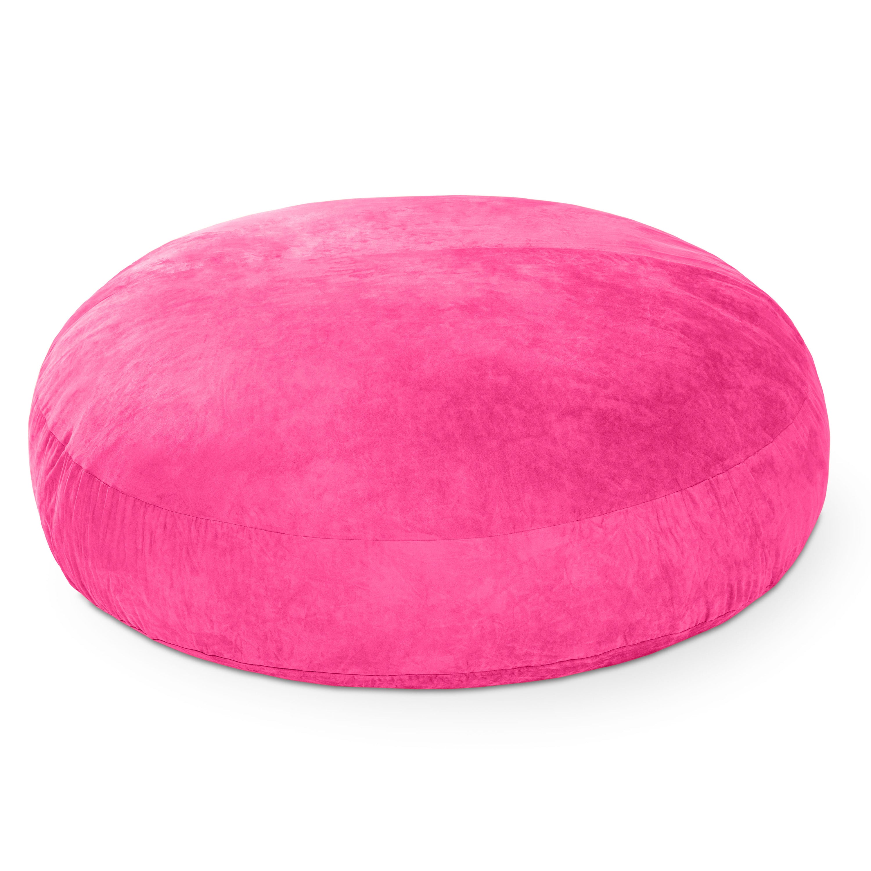  Jaxx Cocoon Large Bean Bag Chair for Adults 6' - Fuchsia - Bonton