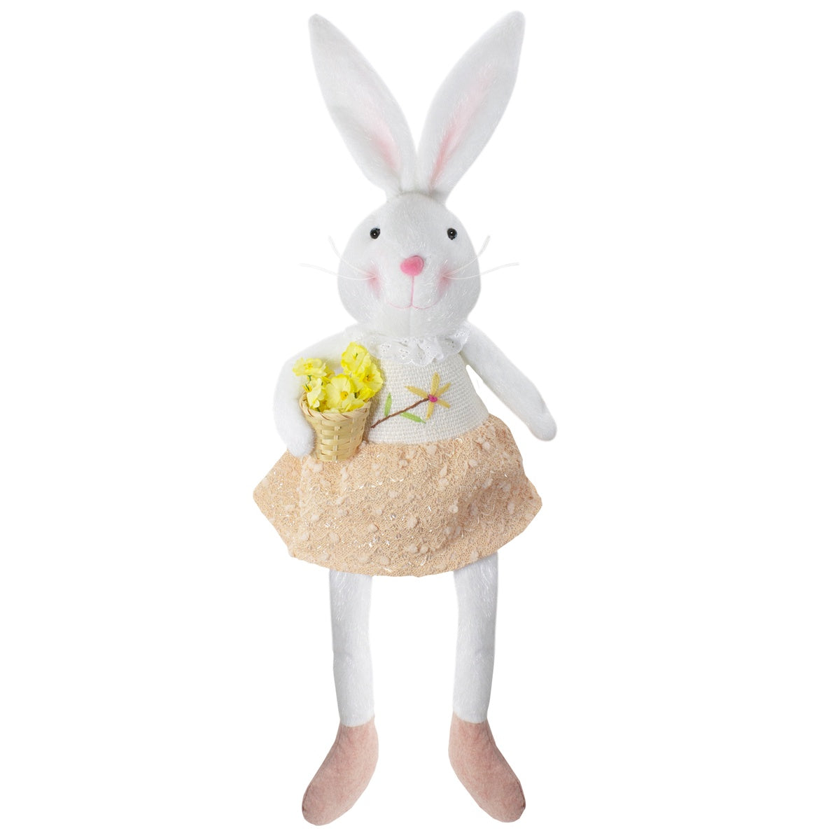  Northlight Girl Bunny Rabbit Easter and Spring Figure - 24