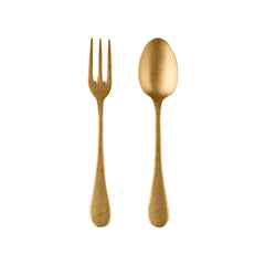 Vintage Gold 2 Piece Serving Set