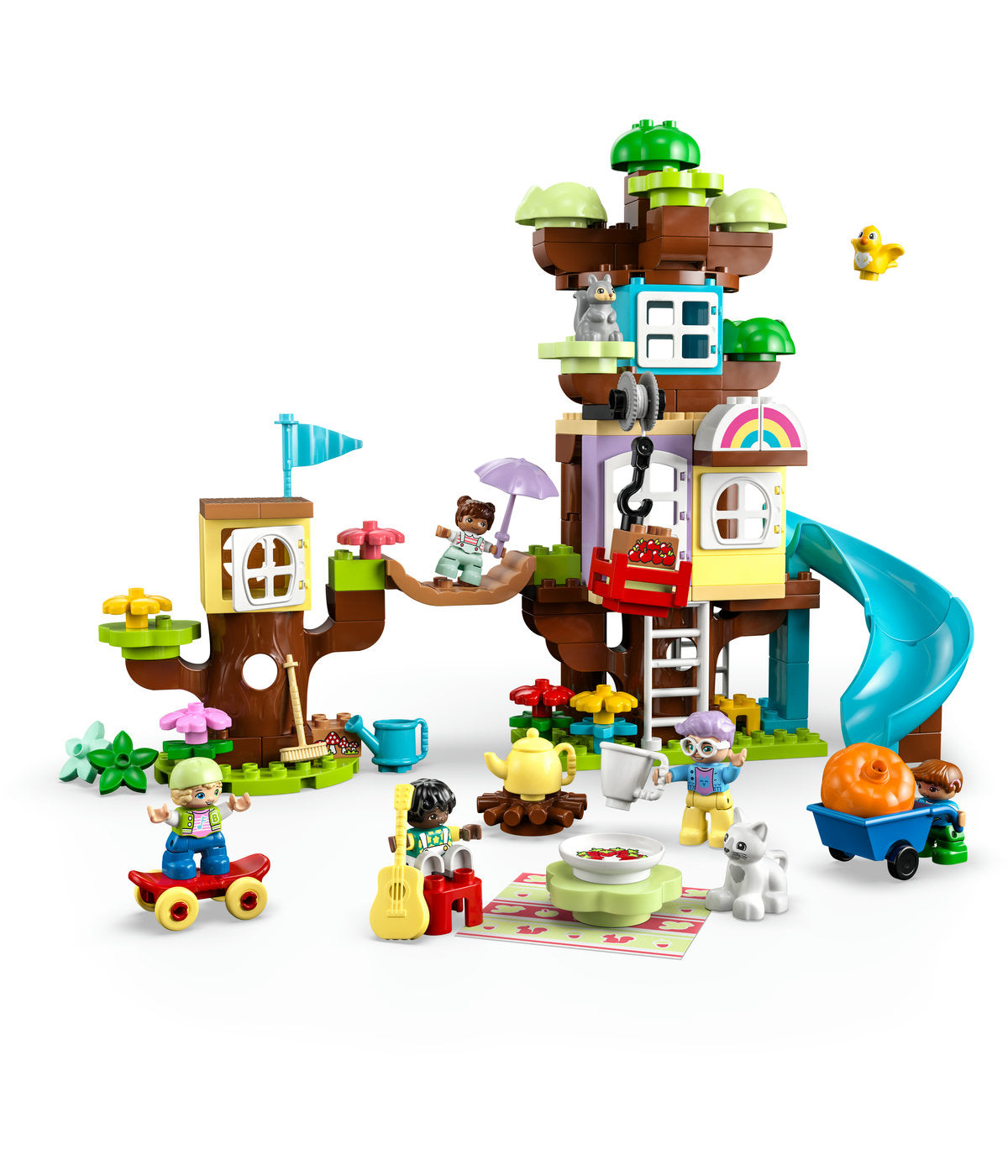  LEGO LEGO DUPLO 3in1 Tree House 10993 Building Toy Set (126 Pieces) - Multi - Bonton