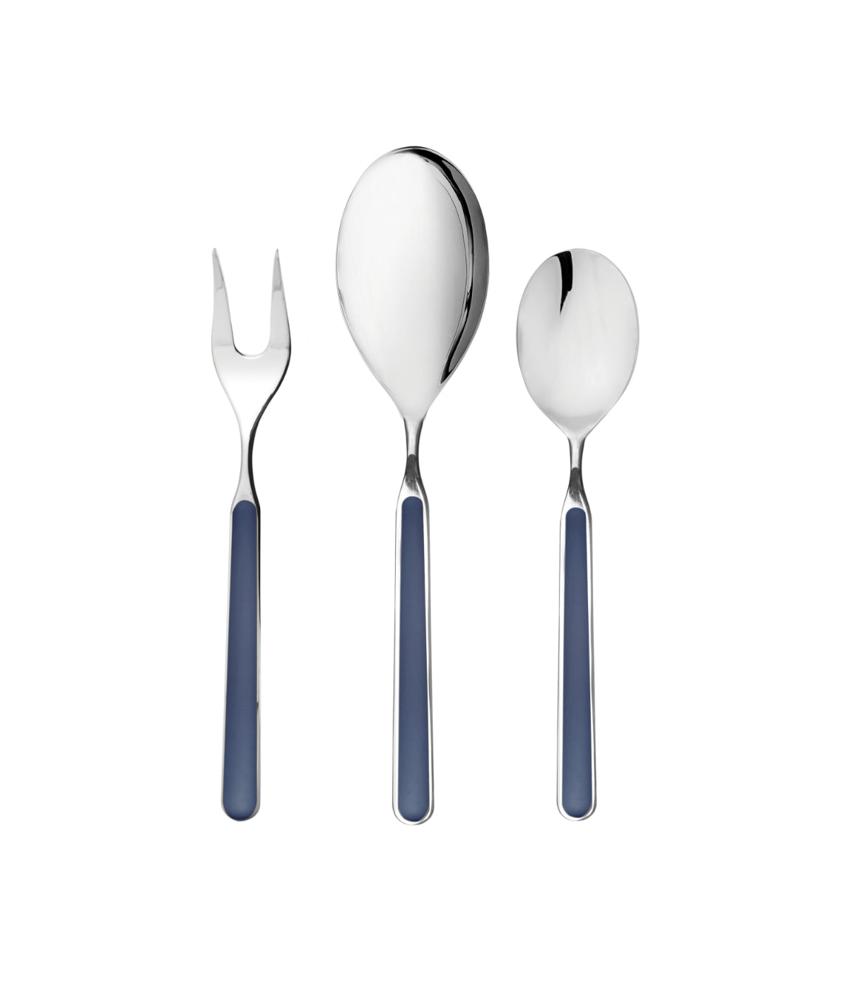  Mepra Fantasia 3 Piece Serving Set Cobalt - Cobalt - Bonton