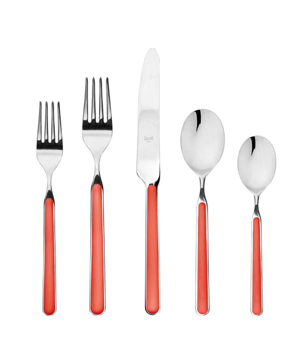  Mepra Fantasia Flatware Set New Coral - New Coral - Bonton