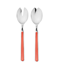 Fantasia 2 Piece Salad Set New Coral