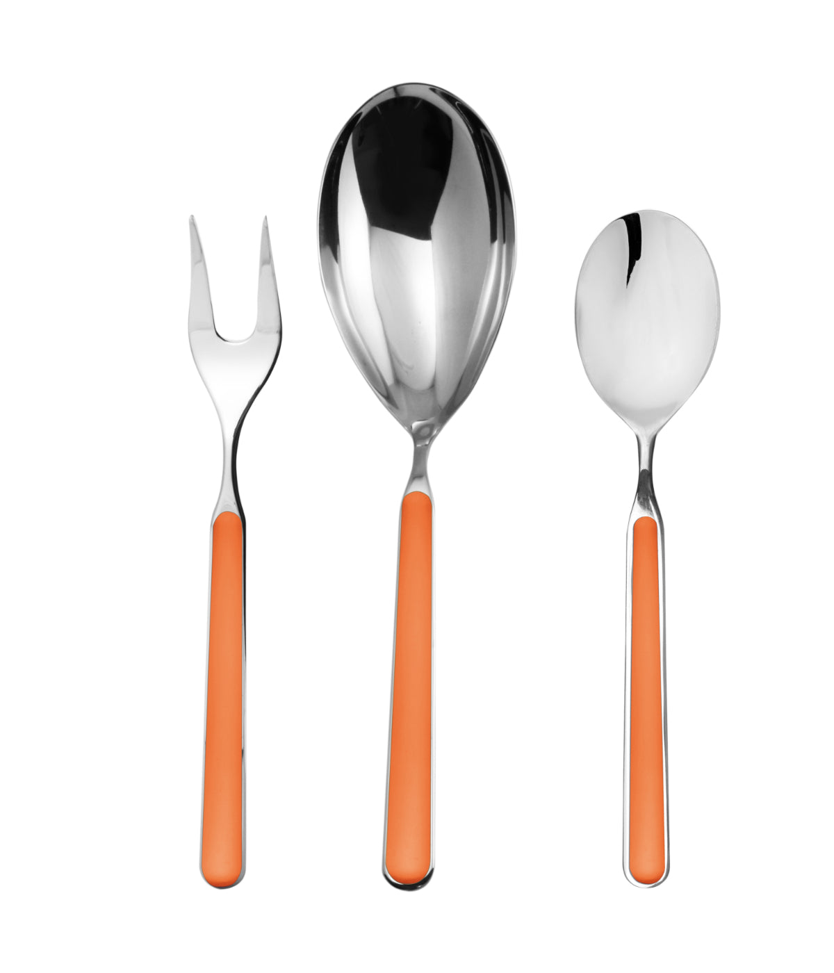  Mepra Fantasia 3 Piece Serving Set Carrot - Carrot - Bonton