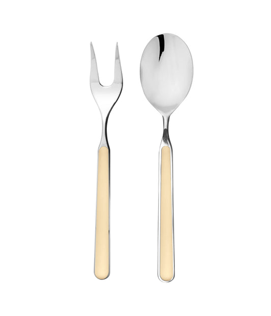 Fantasia 2 Piece Serve Set Vanilla