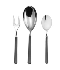 Fantasia 3 Piece Serving Set Black