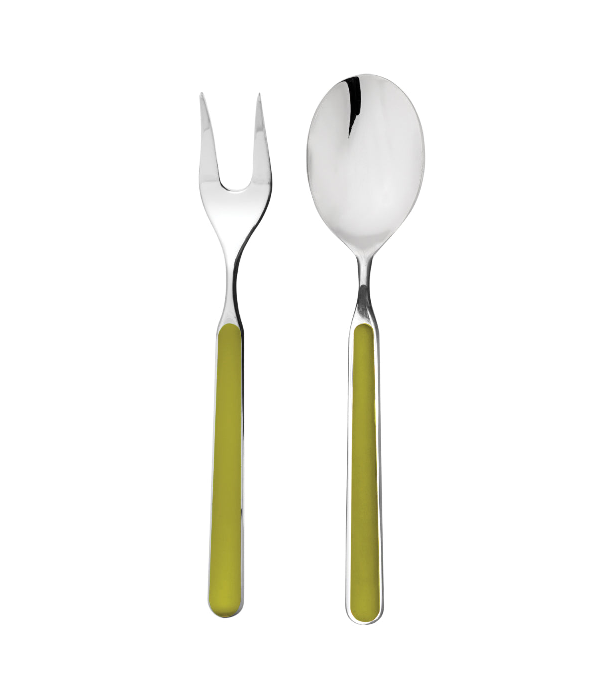  Mepra Fantasia 2 Piece Serve Set Olive Green - Olive Green - Bonton