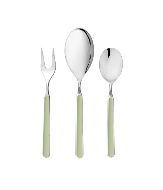 Fantasia 3 Pieces Serving Set Sage