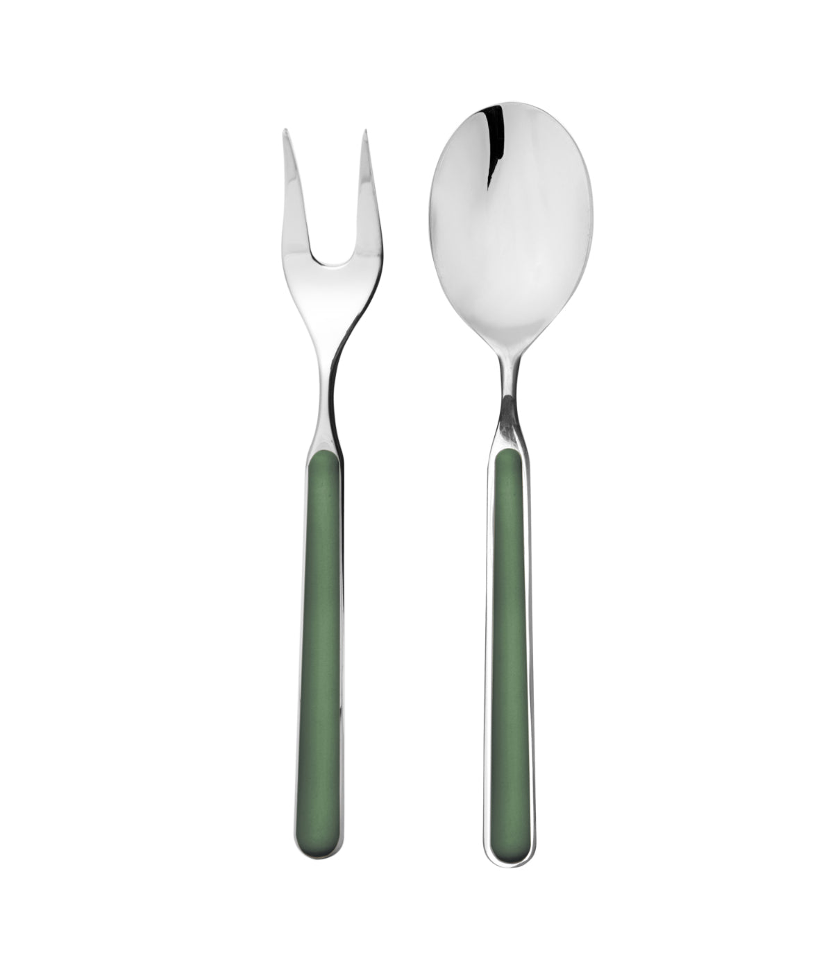  Mepra Fantasia 2 Piece Serve Set Forest Green - Forest Green - Bonton