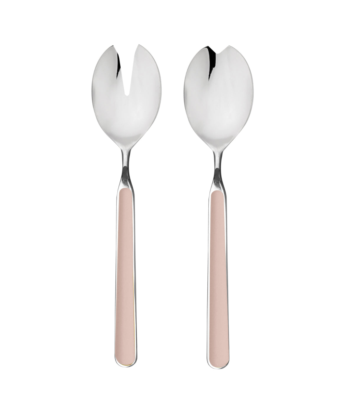  Mepra Fantasia 2 Piece Salad Set Pale Rose - Pale Rose - Bonton