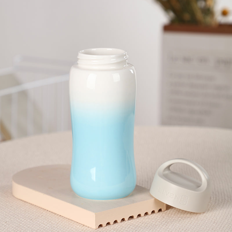  Acera Joy & Harmony Travel Mug - Blue Ombre - Bonton