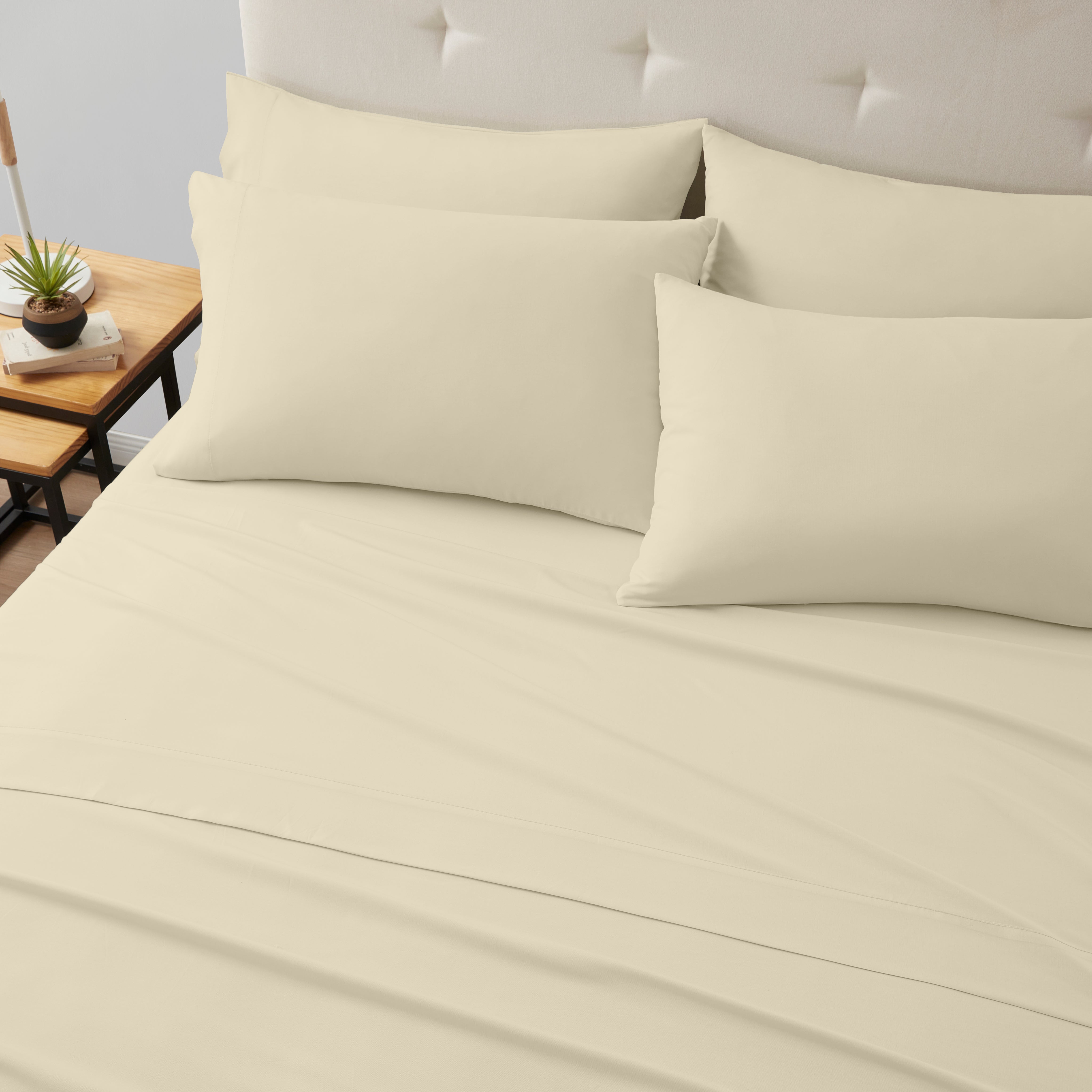  Kathy Ireland Home Kathy Ireland Bamboo Cooling 6 Piece Sheet Set - Twin - Bonton
