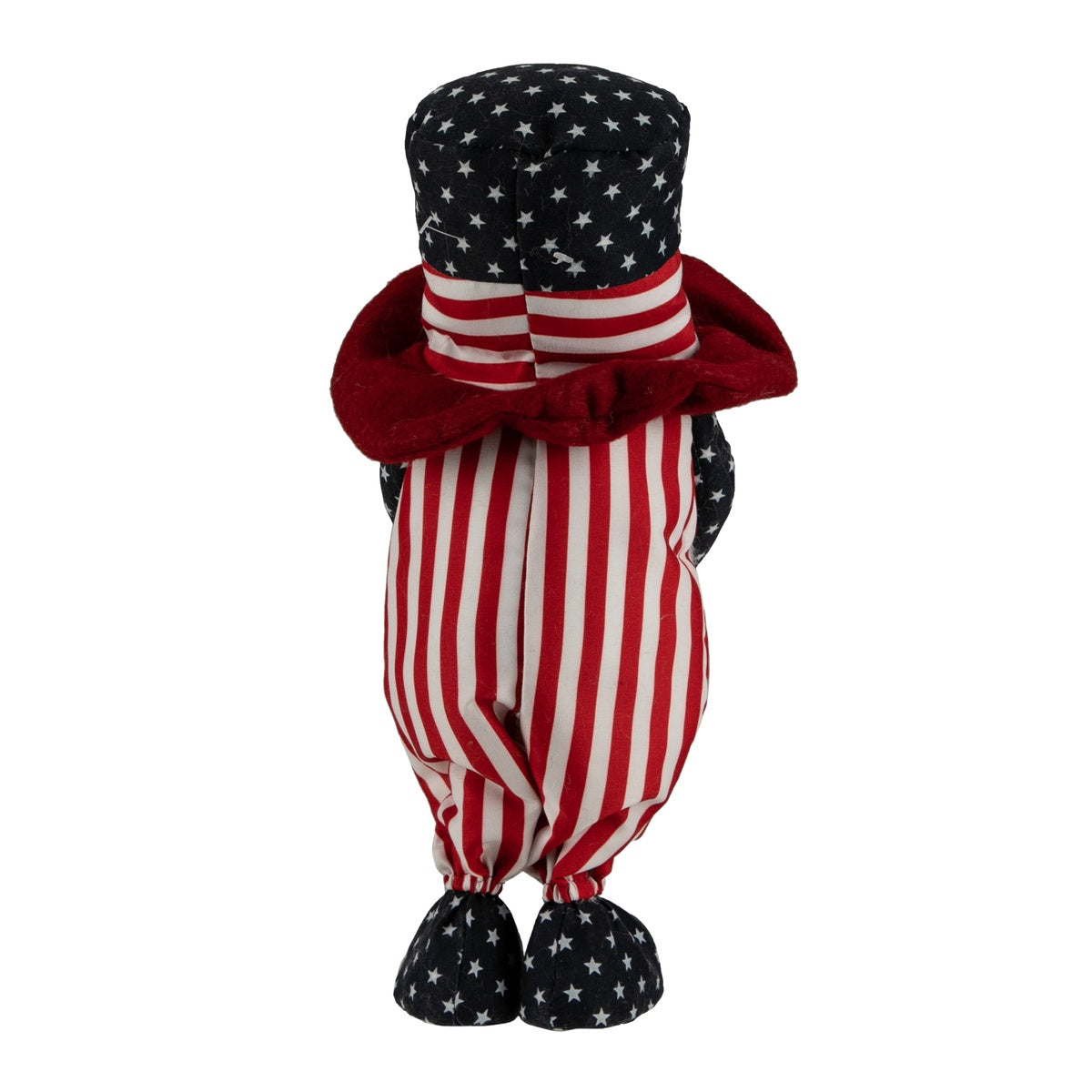  Northlight Patriotic Gnome in Top Hat Holding Rocket - 12.25