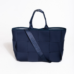 Pouch + Icon Tote - Deep Blue