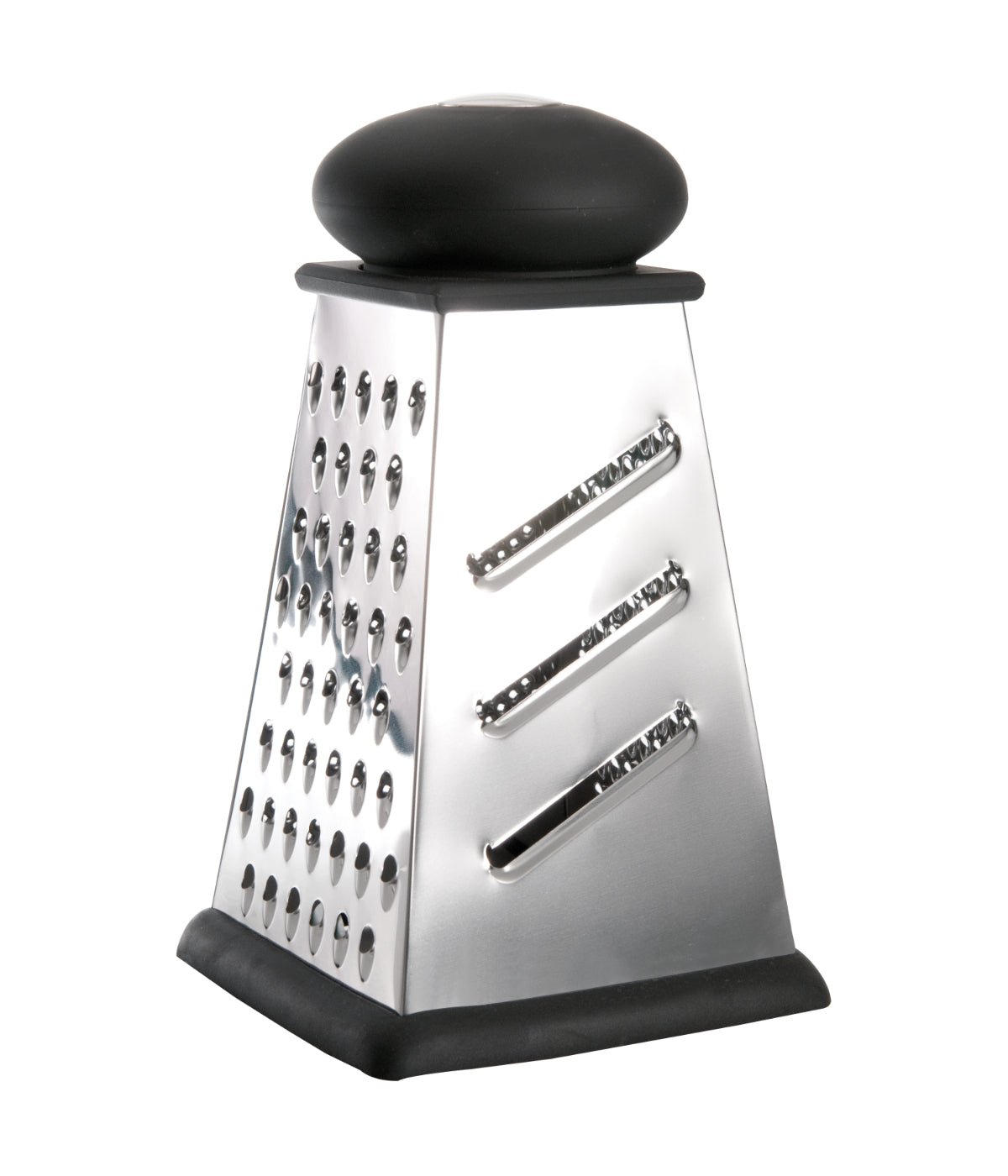  BergHOFF Essentials Stainless Steel Square Grater, 4-Sided - Silver - Bonton