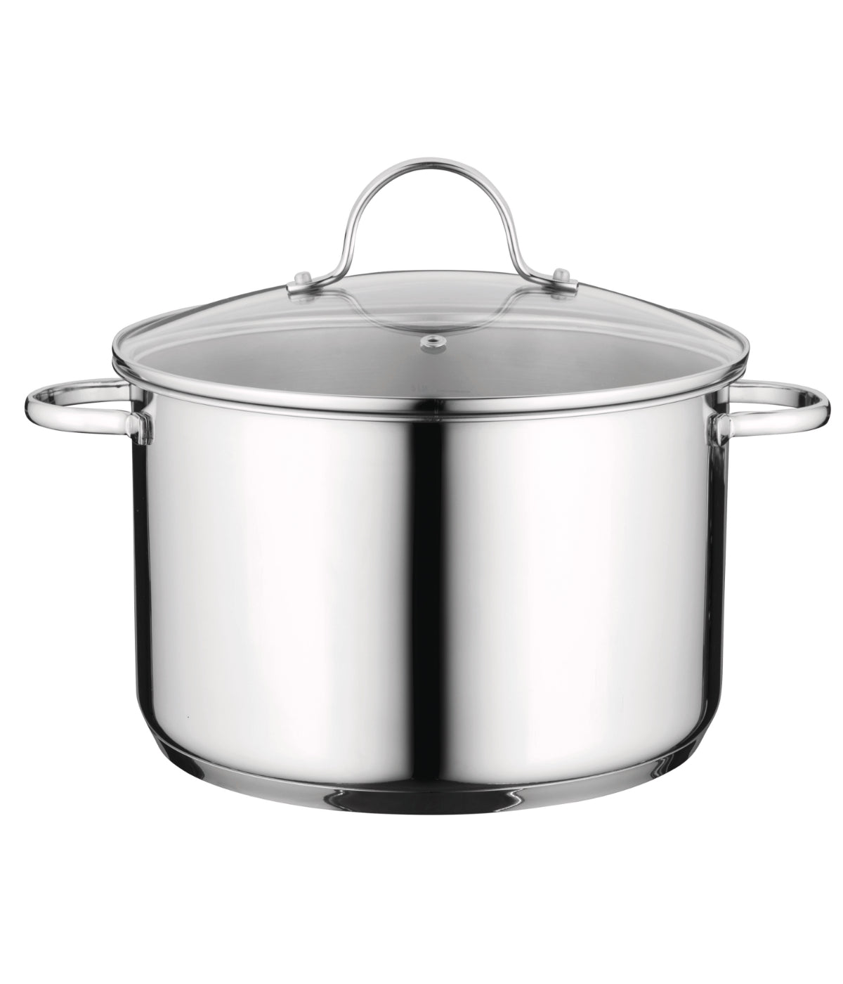  BergHOFF Essentials 18/10 Stainless Steel Covered Stockpot, Comfort - Silver - Bonton