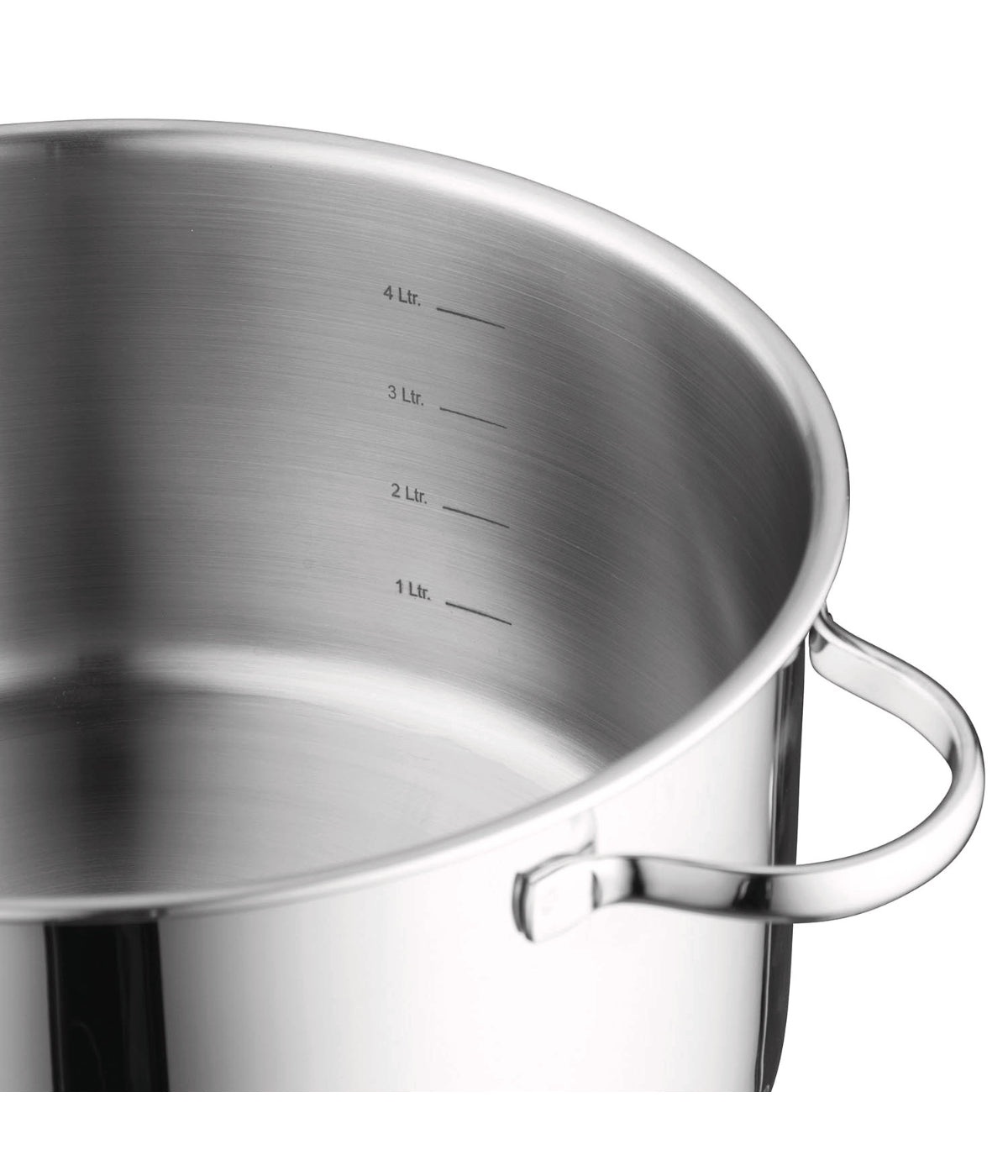  BergHOFF Essentials 18/10 Stainless Steel Covered Stockpot, Comfort - Silver - Bonton