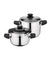 Essentials 18/10 Stainless Steel Pressure Cooker Set, Vita