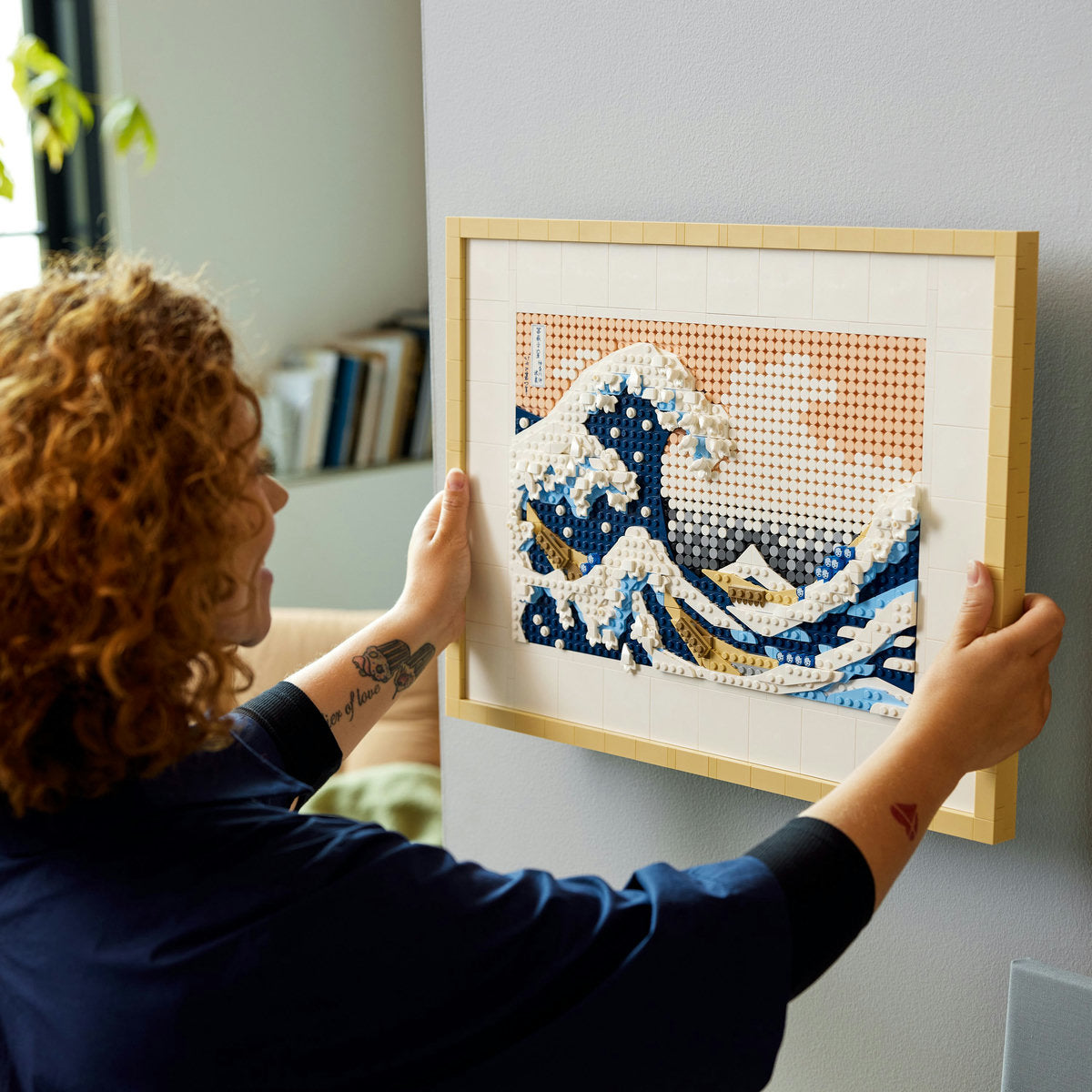  LEGO LEGO® Art Hokusai – The Great Wave 31208 Building Kit 1,810 Pieces - ART - Bonton