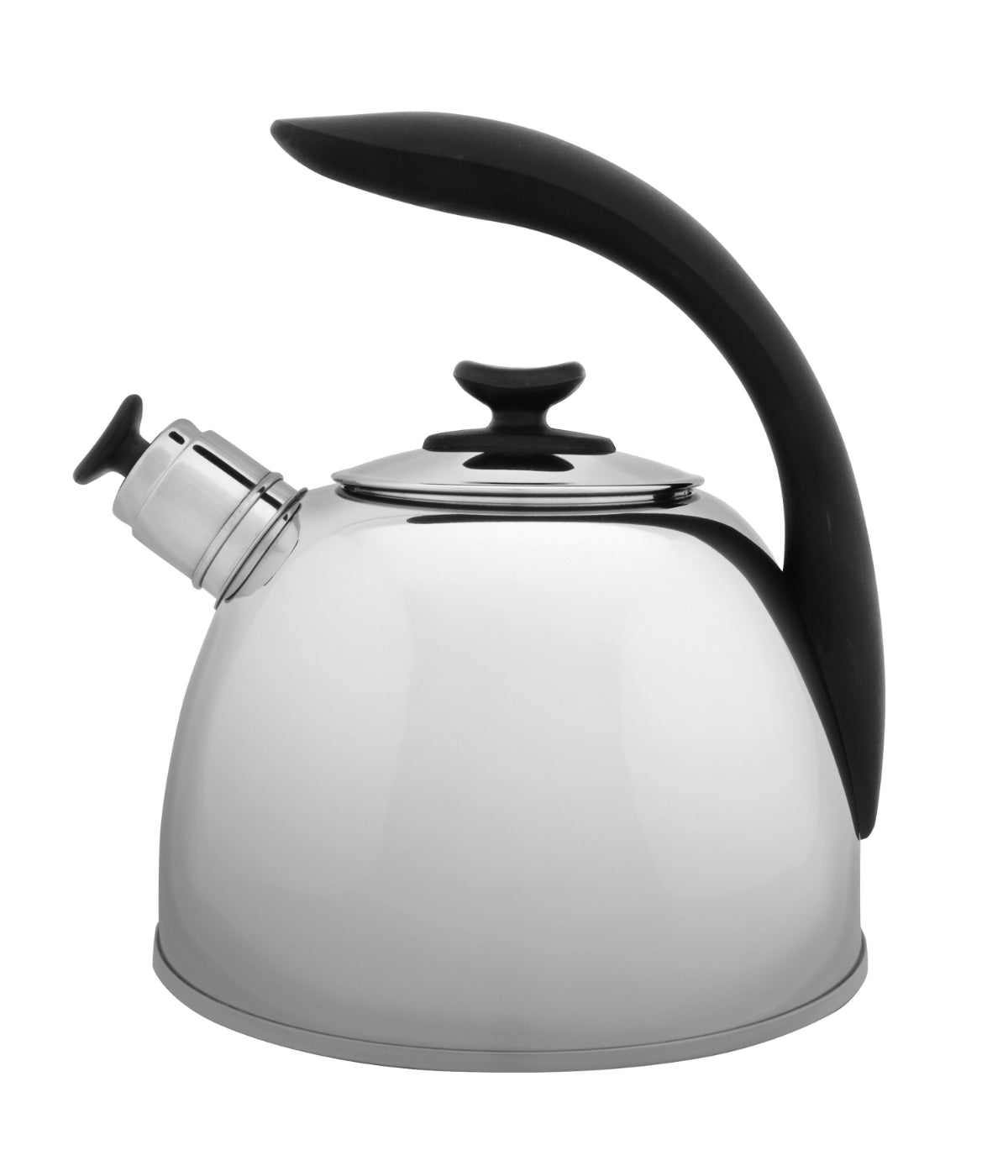  BergHOFF Essentials 18/10 Stainless Steel Whistling Kettle, Lucia - Silver - Bonton