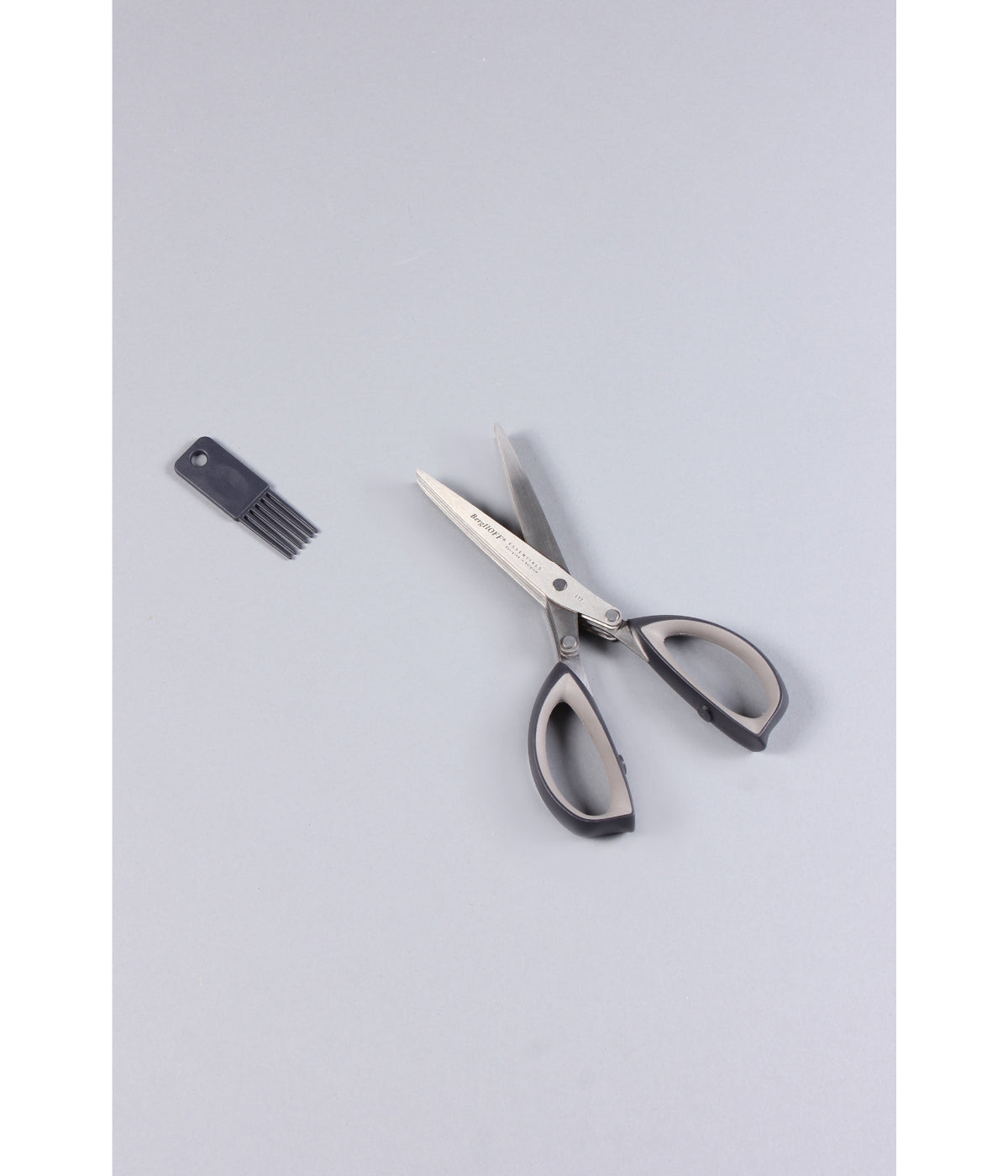  BergHOFF Essentials Stainless Steel Multi-Blade Herb Scissors - Grey - Bonton