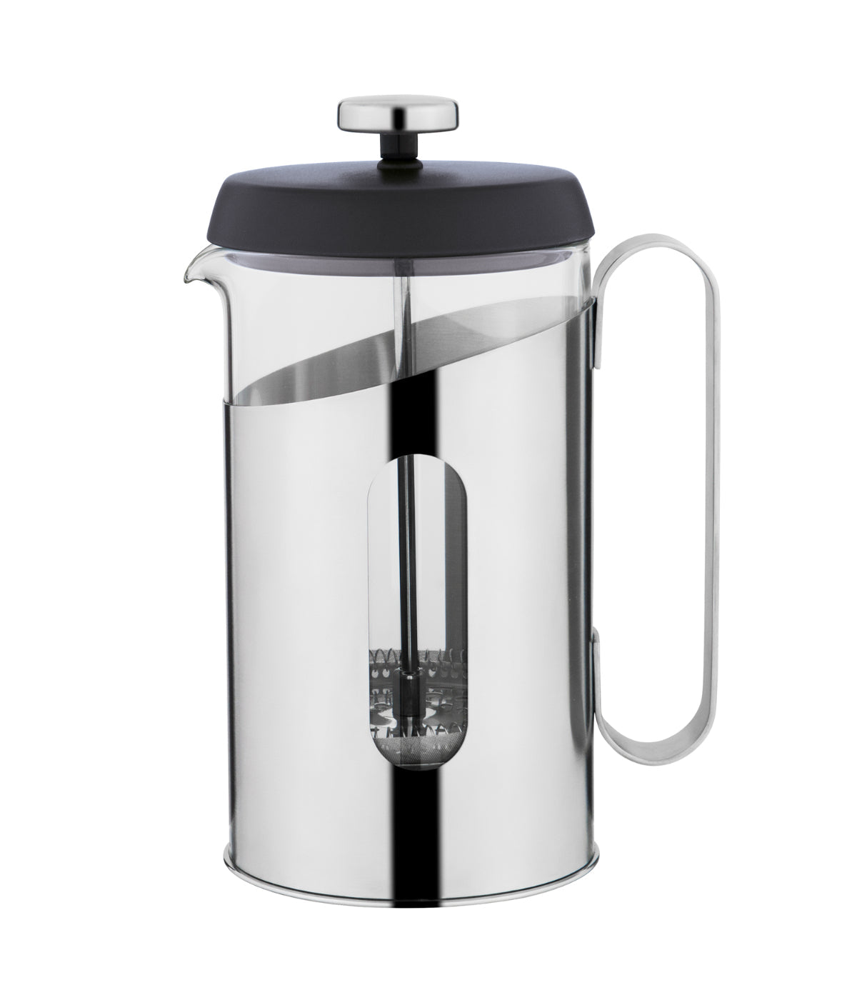  BergHOFF EStainless Steelentials Stainless Steel Coffee & Tea French PreStainless Steel - Grey, Silver - Bonton